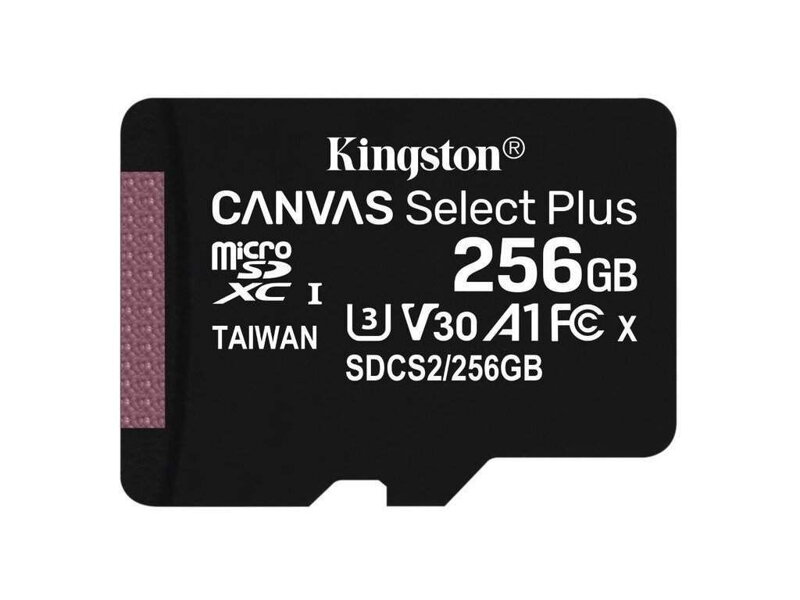 Kingston Canvas Select Plus microSDXC 256GB SDCS2/256GBSP Kingston Canvas Select Plus microSDXC 256GB SDCS2/256GBSP