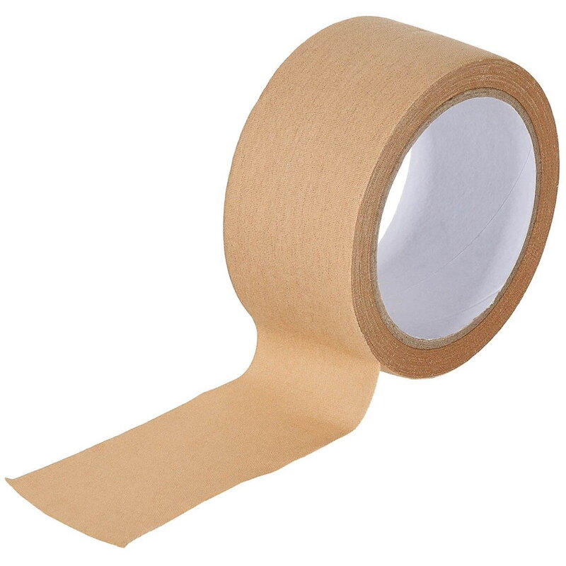 Tekstylna taśma klejąca 5 cm x 10 m, khaki